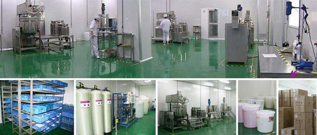 安裝有風(fēng)淋室的化妝品潔凈車間 安裝有風(fēng)淋室的化妝品潔凈車間